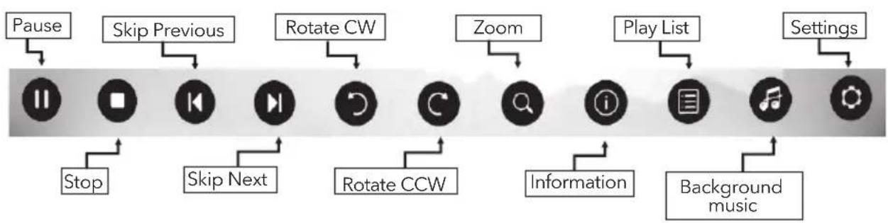 TESLA 43S367BFS - Bara de control a imaginilor - 1