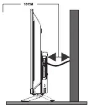 TESLA 43S367BFS - POZITIONAREA SETÄRII TV - 2