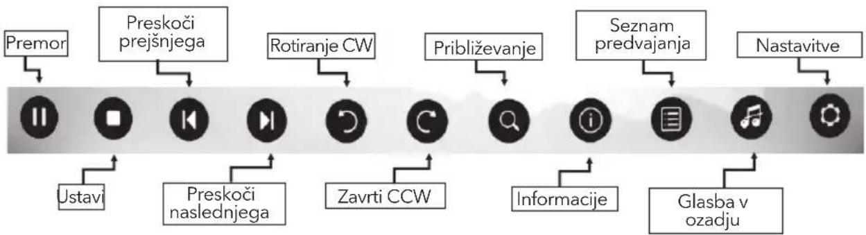 TESLA 43S367BFS - Vrstica za nadzor prikazovanja fotografij - 1