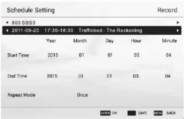 TESLA 43S367BFS - GUIDE De programme electronique (EPG) - 2