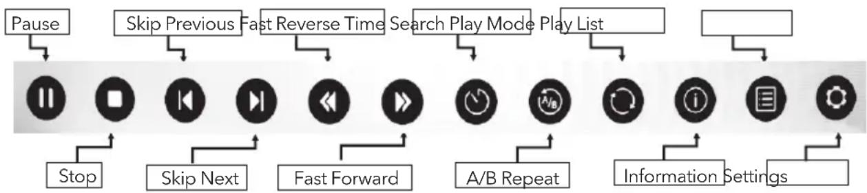 TESLA 43S367BFS - Bara de control a filmului - 1