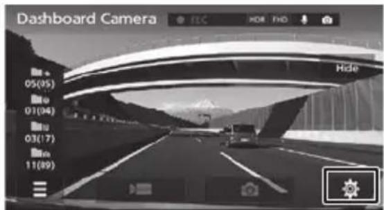 KENWOOD DRVN520 - Toccare [Driving Support Settings]. - 10