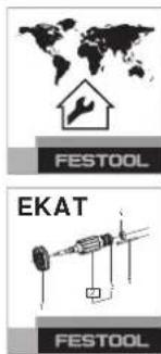 FESTOOL DTSC 400 - Verletzungsgefahr, Stromschlag - 1