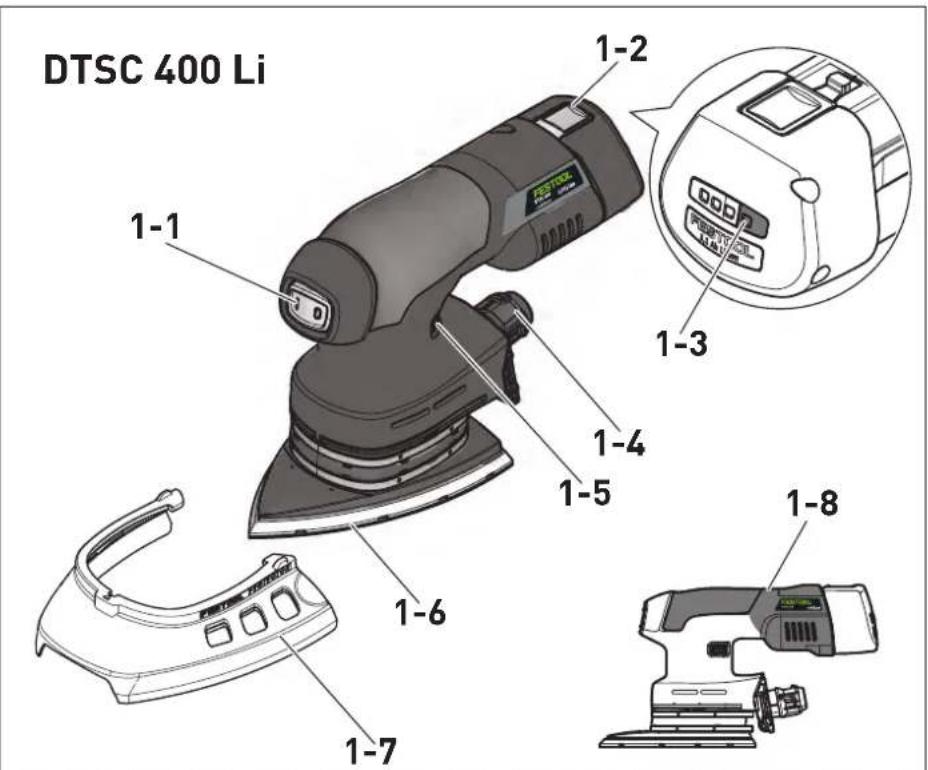 FESTOOL DTSC 400 - RTSC 400 Li   DTSC 400 Li - 2