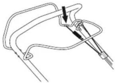MCCULLOCH M40110 Classic - PereynilpaHe Ha Ka6eHa HacbeHnHTeJIa - 2