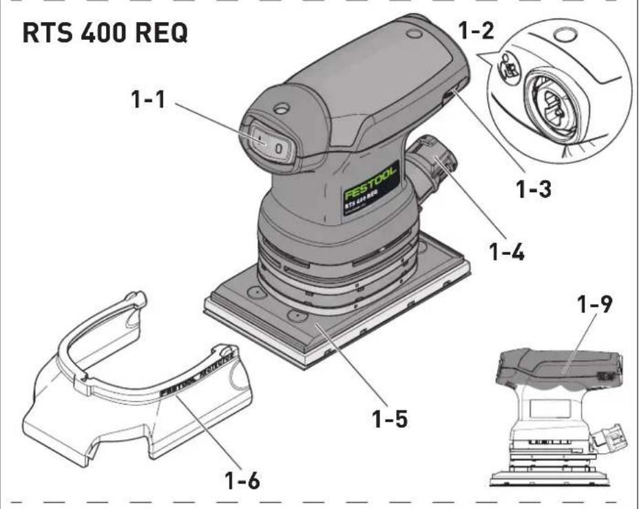 FESTOOL RTS 400 REQPlus - DTS 400REQ - 3