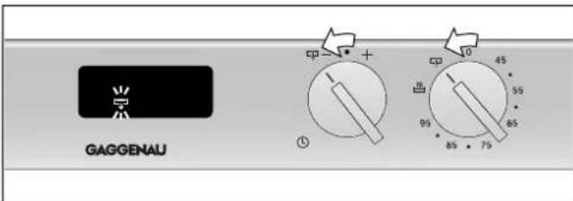 GAGGENAU VK 230 114 - Ablasshahn Offnen - 1