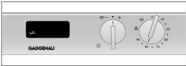 GAGGENAU VK 230 114 - Kinderbeveiliging uitschakelen - 1