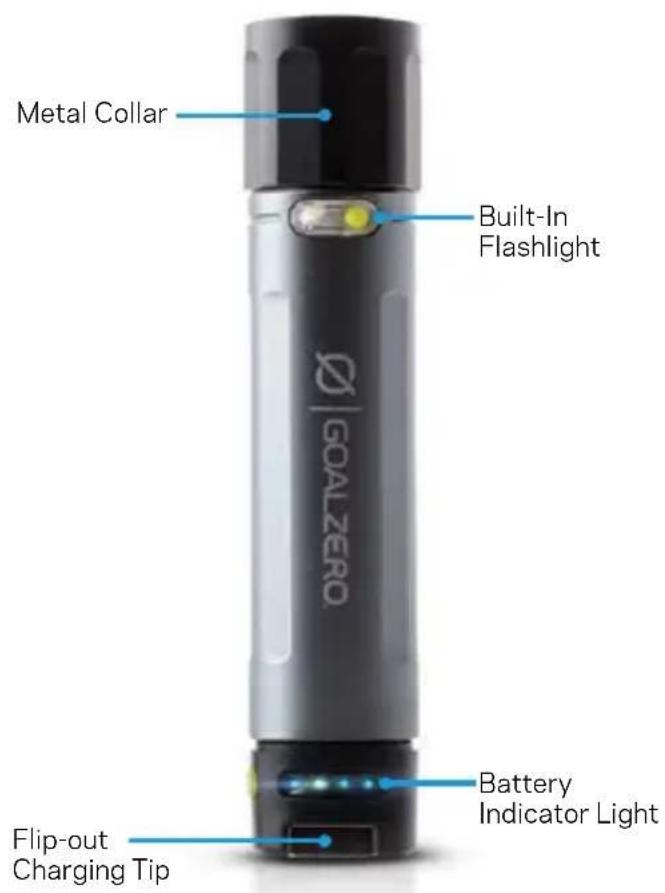 GOAL ZERO Switch 10 Recharger bank - GET TO KNOW YOUR GEAR - 1