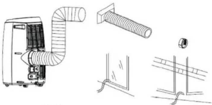 Sonnenkönig Fresco 140 - Installation du tuyau d'échappement - 1
