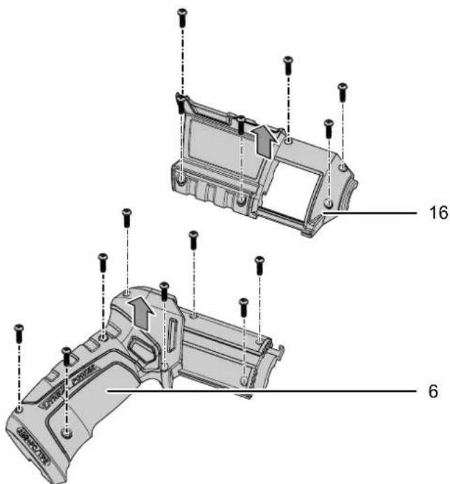 TROTEC PSCS 113 6V - Dépose et élimination de la batterie - 1