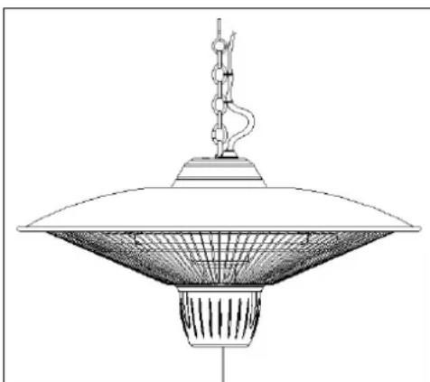 Eurom Partytent heater 1502 - Ce qui suit s'applique aux deux options - 1