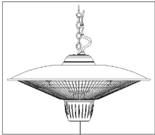 Eurom Partytent heater 1502 - The following applies to both methods - 1