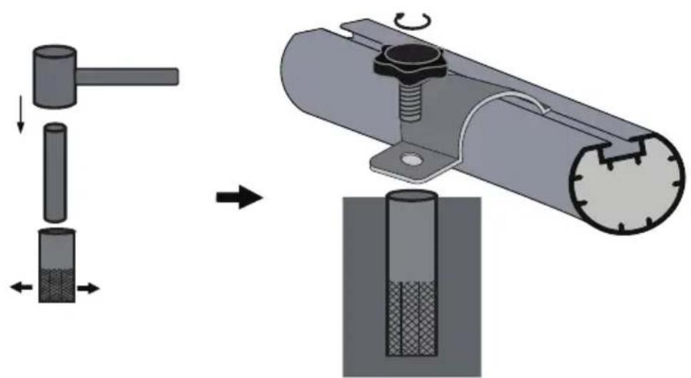 EXIT Scala Aluminium Goal - MÅLET SKAL ALTID FORANKRES - 35
