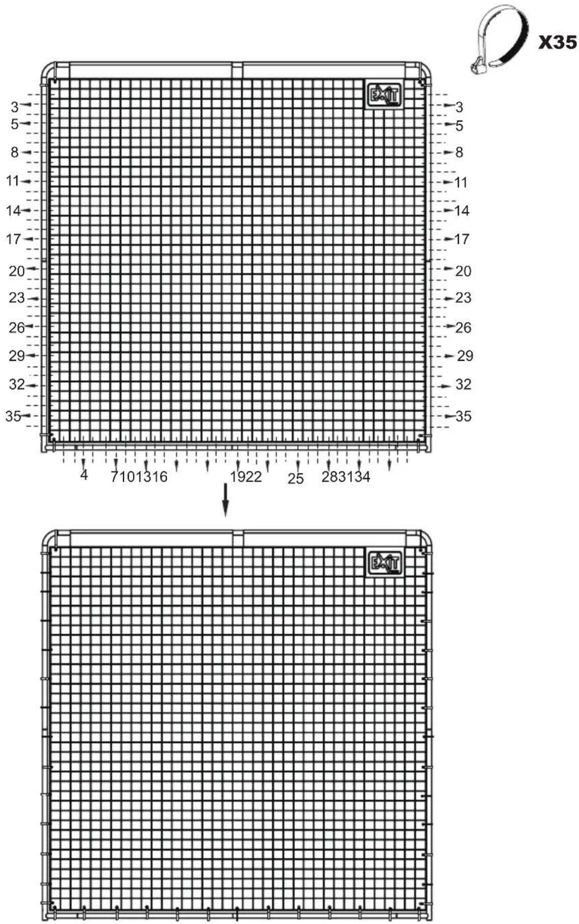 EXIT Backstop Net 900 - Einführung - 18