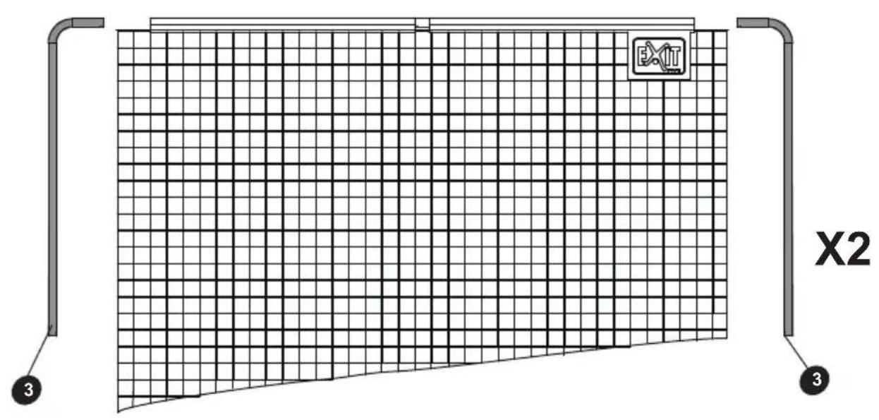EXIT Backstop Net 600 - Garantien gelder ikke og/eller er ugyldig i fölgende tilfædle: - 18