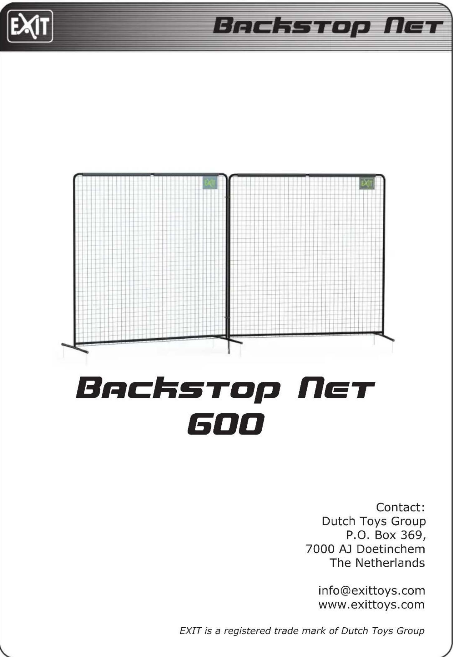 EXIT Backstop Net 600 - Step 7 / Schritt 7 / Stap 7 / Étape 7 / Trin 7 - 13