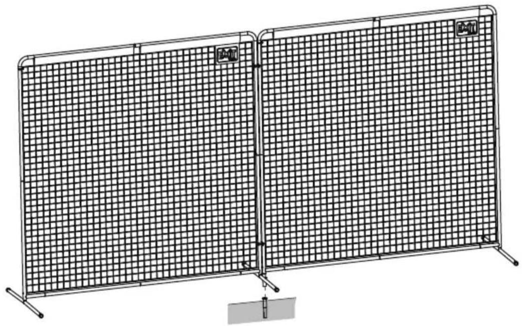 EXIT Backstop Net 600 - Step 7 / Schritt 7 / Stap 7 / Étape 7 / Trin 7 - 10