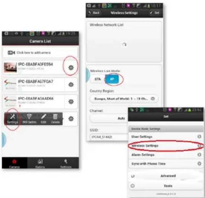 Kerbl SmartCam HD - Passer du mode STA au mode AP - 1