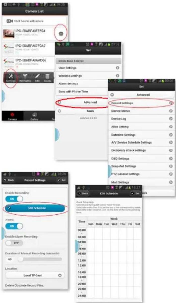 Kerbl SmartCam HD - You can set as follow: - 3