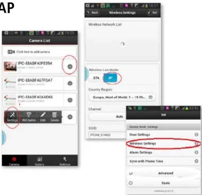 Kerbl SmartCam HD - Passaggio alla modalità STA ad AP - 1