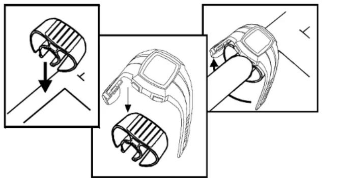 CRIVIT 1LD36043 - Utilisation de la fixation pour velo - 1