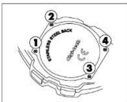 CRIVIT 1LD36043 - Replacing the watch battery - 1