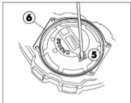CRIVIT 1LD36043 - Pour changer la pile de votre Montre cardioférequencétre - 2