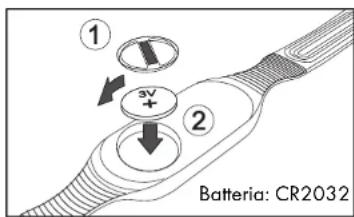 CRIVIT 1LD36043 - Inserimento della batteria nella cintura da petto - 1