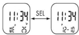 CRIVIT 1LD4878 - Uhrzeit (ZElt/TIME) - 1