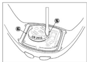 CRIVIT 1LD4878 - Pour changer la pile de votre Montre cardioféquencemètre - 2