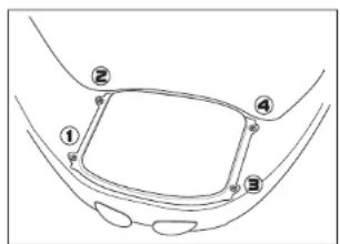 CRIVIT 1LD4878 - Pour changer la pile de votre Montre cardioféquencemètre - 1