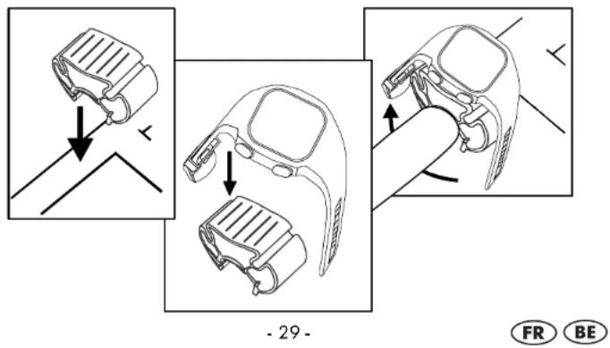 CRIVIT 1LD4878 - Utilisation de la fixation pour velo - 1