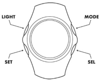 CRIVIT 1LD4657 - Informations importantes pour l'utilisation de votre montre Sport - 1