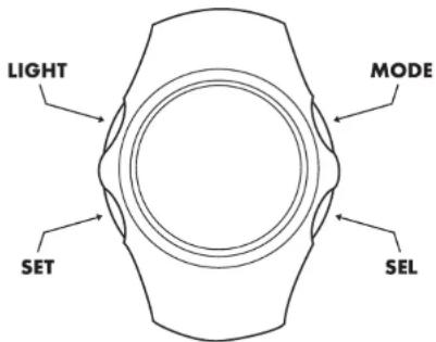 CRIVIT 1LD4657 - Información importante para el manejo del reloj deportivo - 1