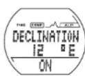 CRIVIT 1LD4657 - Entrée de la déclinaison par rapport au Pôle Nord géographique - 2