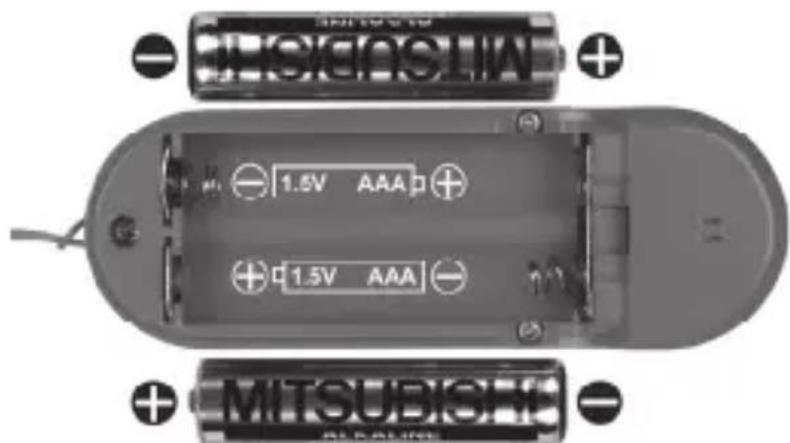 SILVERCREST SSRM 10 A1 - Batterien einlagen - 1