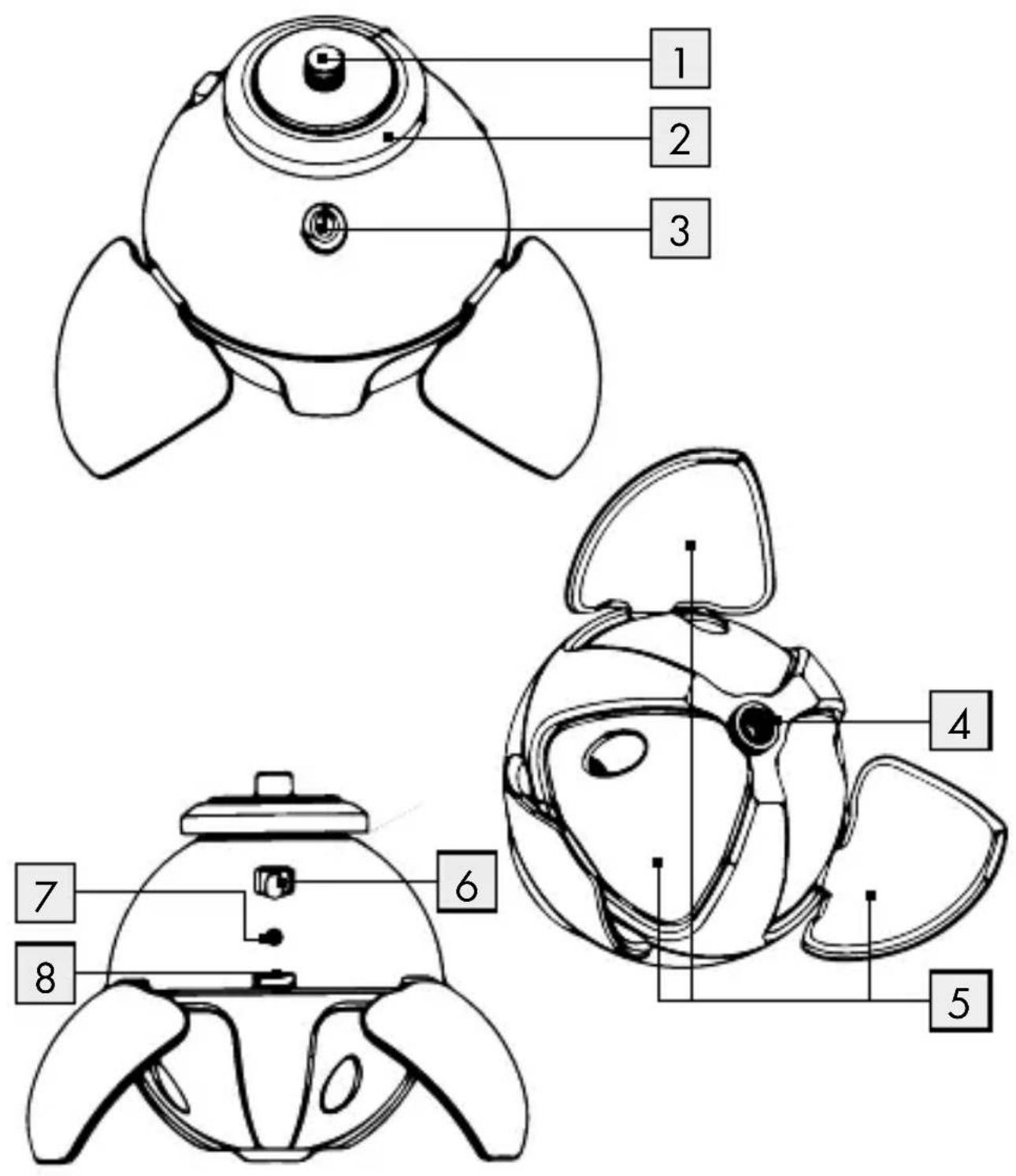 SILVERCREST SSP 360 A1 - MOTORISED PANORAMATRIPOD - 1