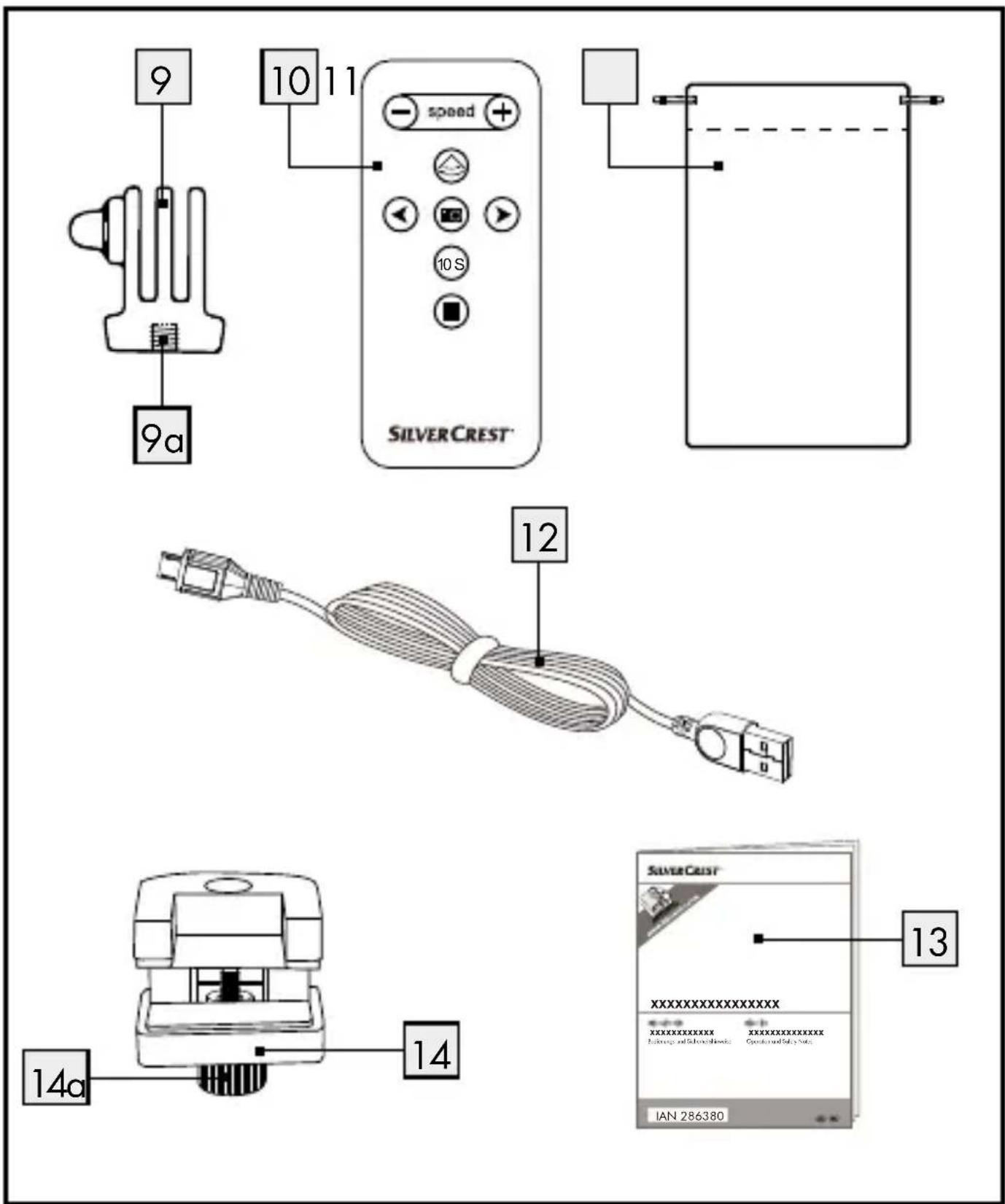 SILVERCREST SSP 360 A1 - MOTORISED PANORAMATRIPOD - 2
