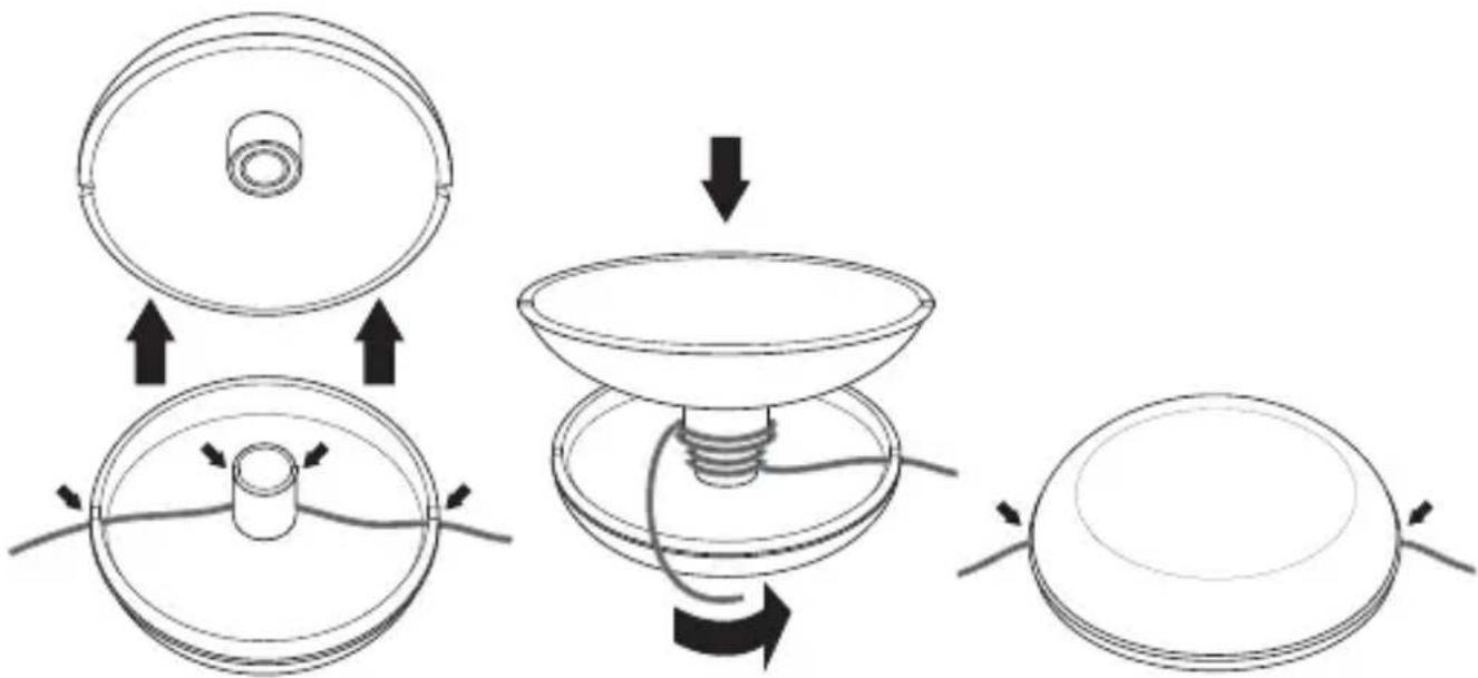 SILVERCREST SKAK 120 A1 - Anvanda kabelhällaren - 1