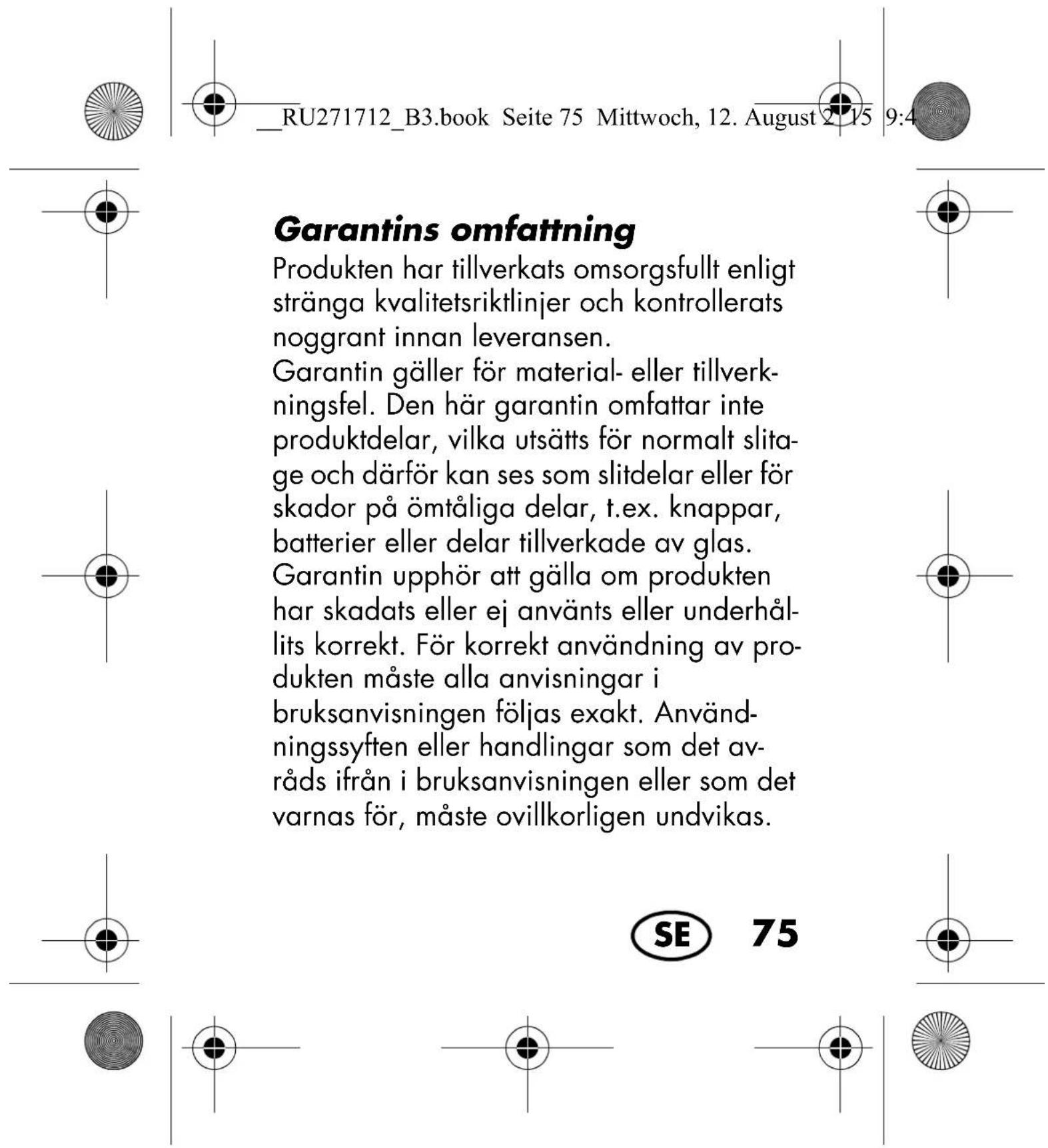 SILVERCREST SKA 10 A1 - Information om försäkran om överensstämmelse - 3
