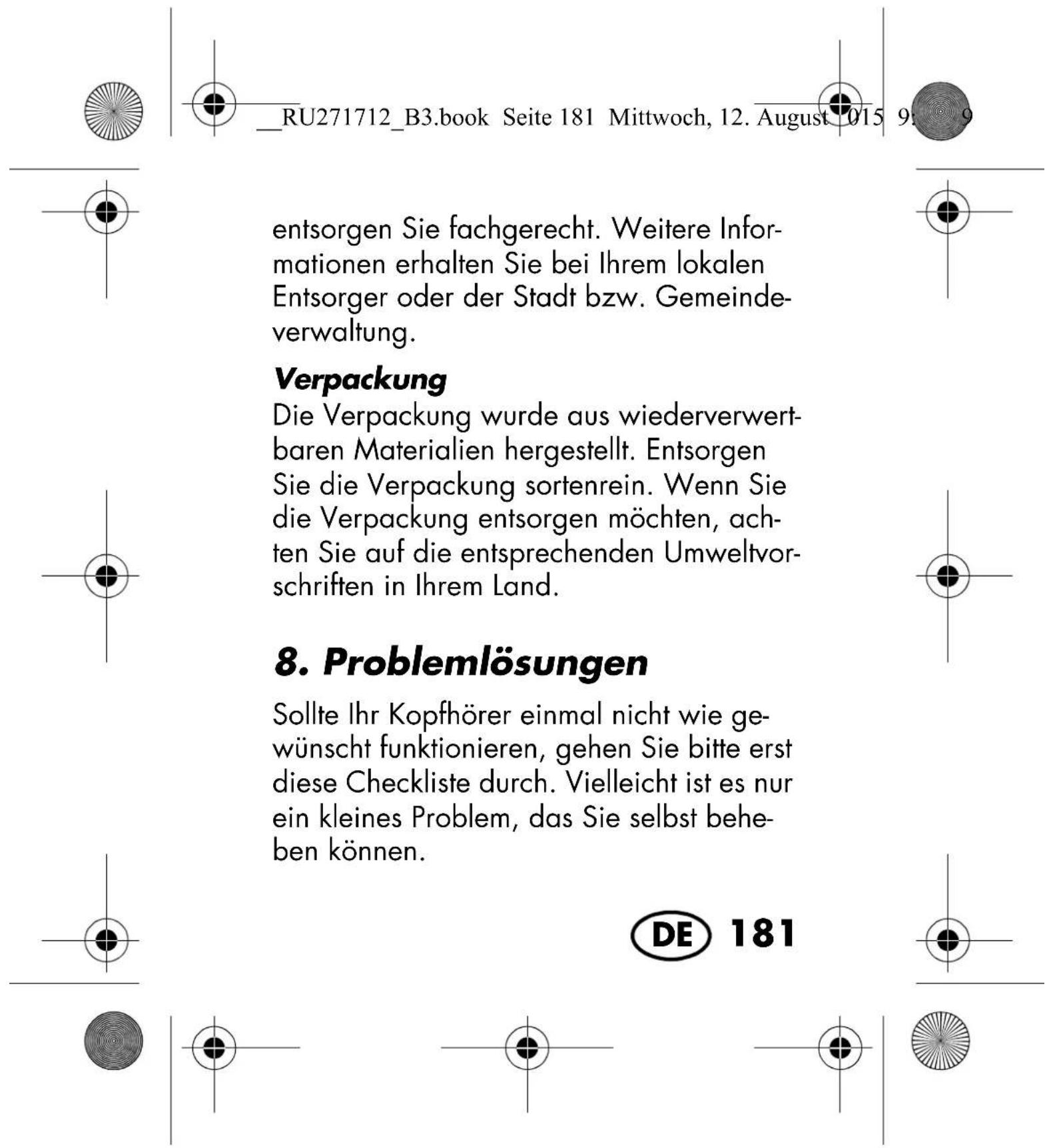 SILVERCREST SKA 10 A1 - Entsorgen - 9