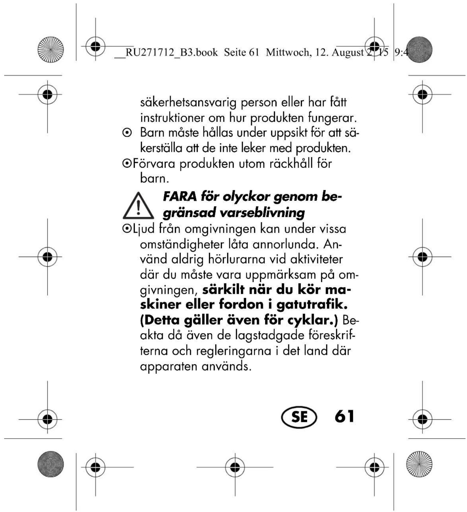 SILVERCREST SKA 10 A1 - Många tack för ditt förtroende! - 5