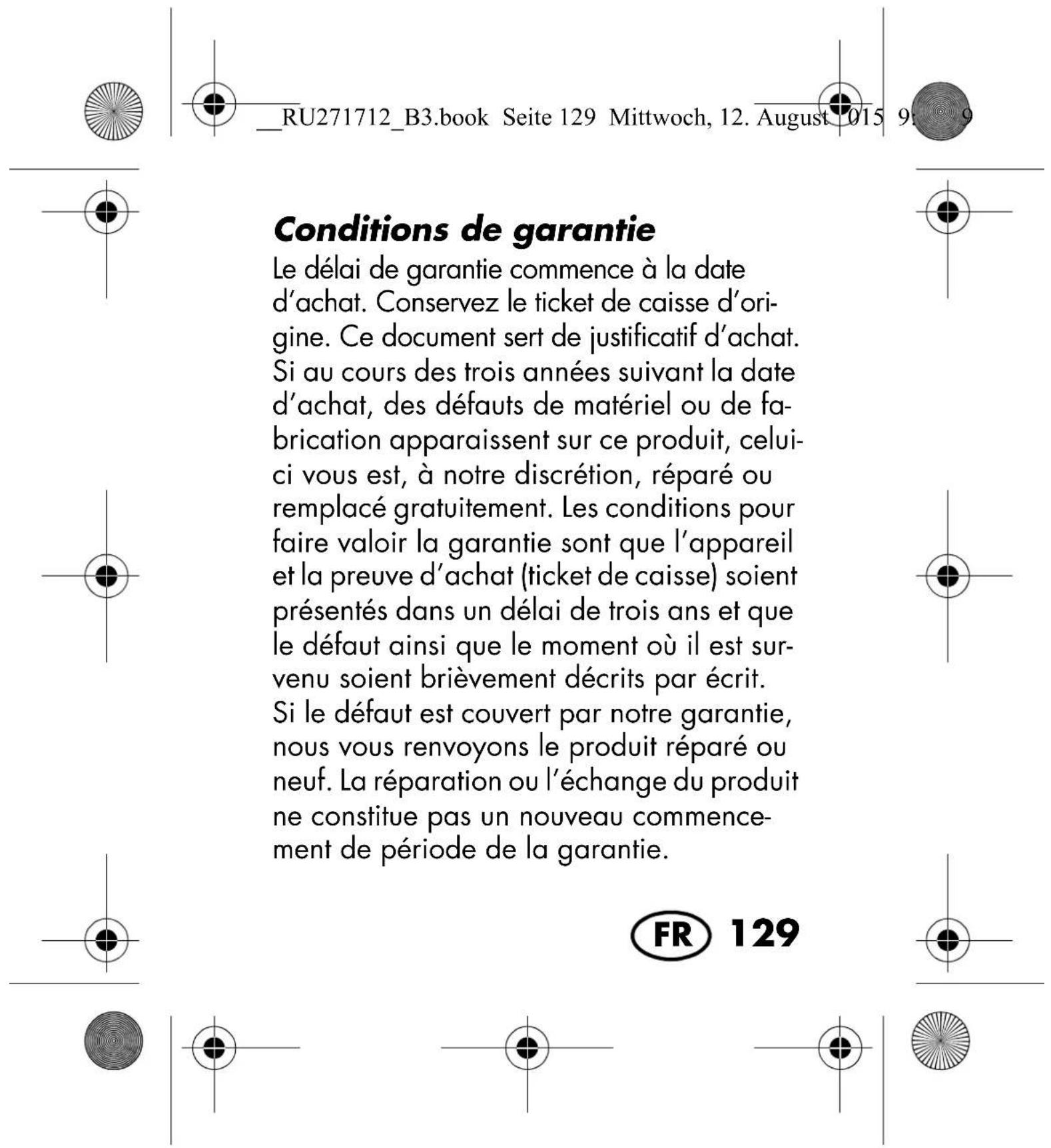 SILVERCREST SKA 10 A1 - Caractéristiques techniques - 13