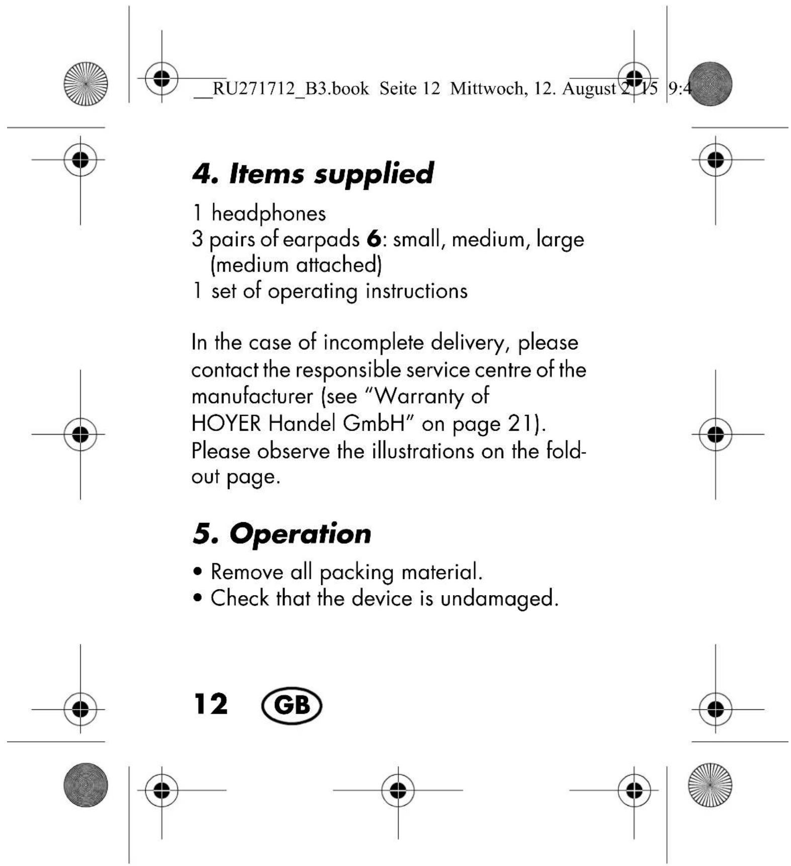 SILVERCREST SKA 10 A1 - WARNING! Risk of material damage - 10