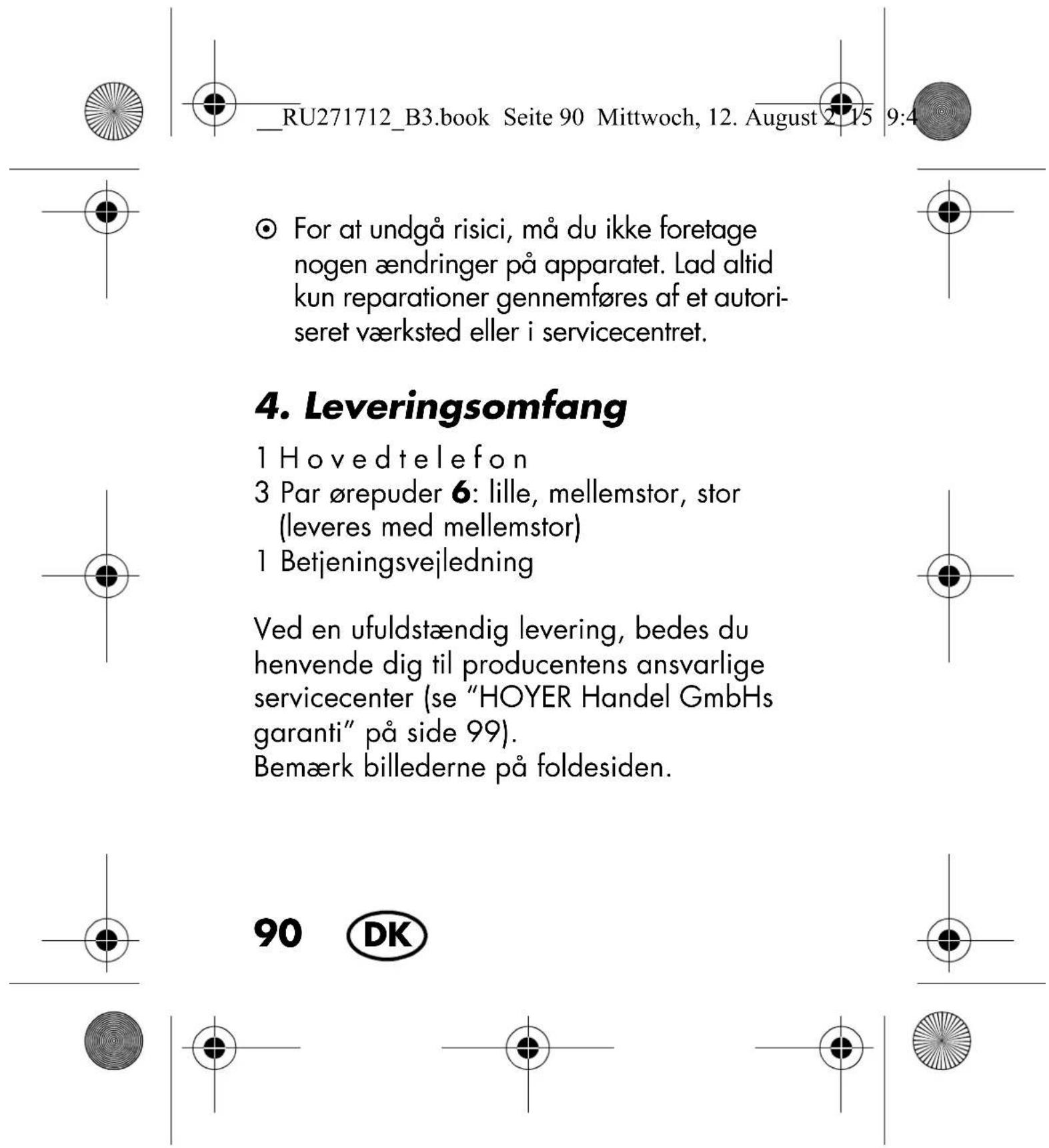 SILVERCREST SKA 10 A1 - ADVARSEL mod høreskader - 17