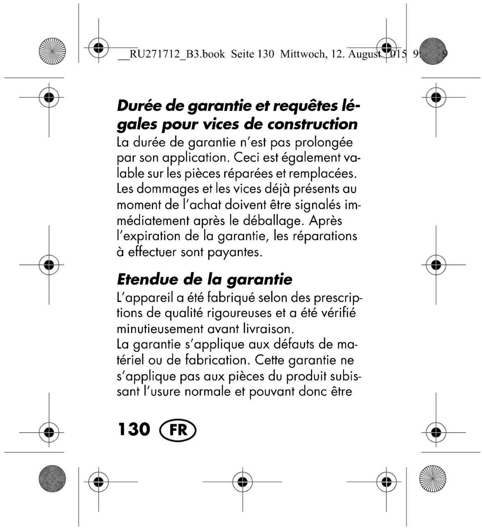 SILVERCREST SKA 10 A1 - Caractéristiques techniques - 14