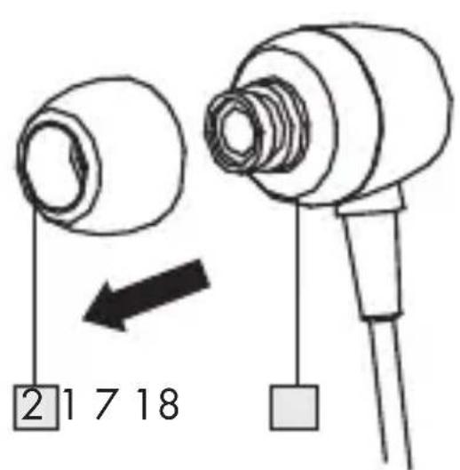 SILVERCREST SKIL 16 A1 - - Optional – Changing ear cushions - 1