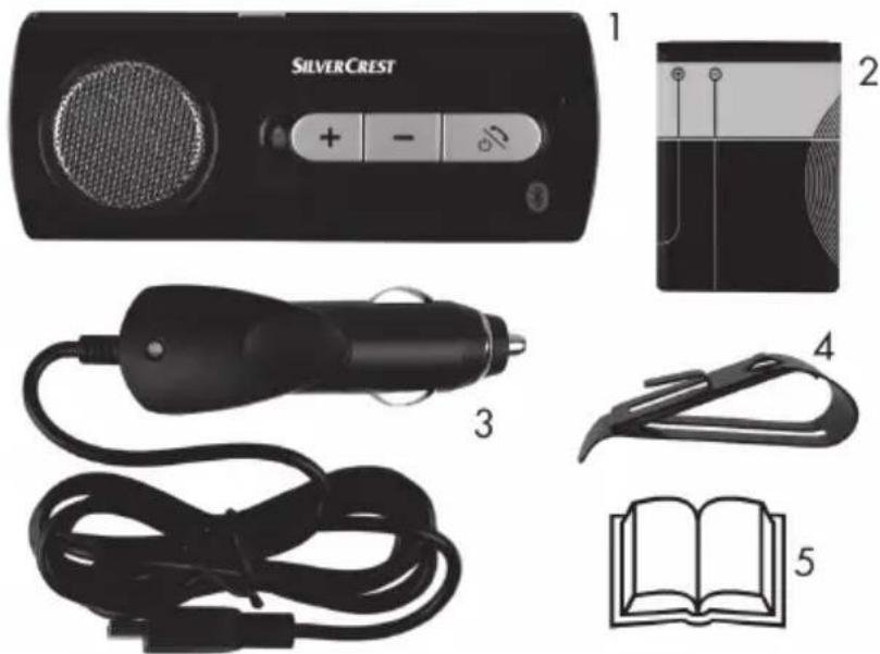 SILVERCREST SFA 30 A1 - Supplied items - 1