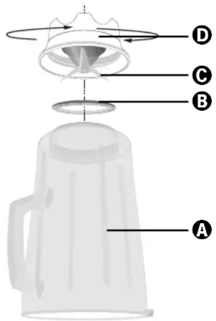 SILVERCREST SSM 550 C1 - Cleaning the mixer - 1